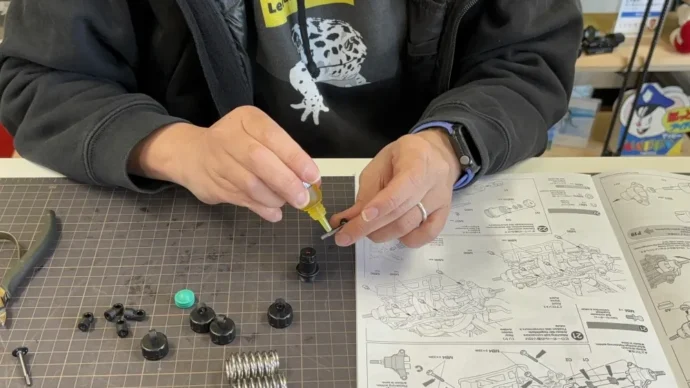 TT-02D 組み立て12