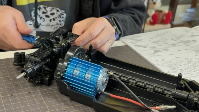 TT-02D 組み立て19