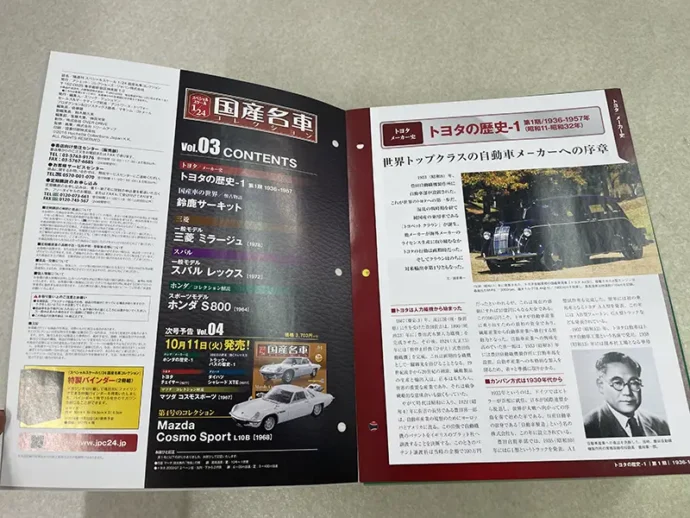 アシェット 1/24スペシャルスケール　国産名車コレクション　マガジン２