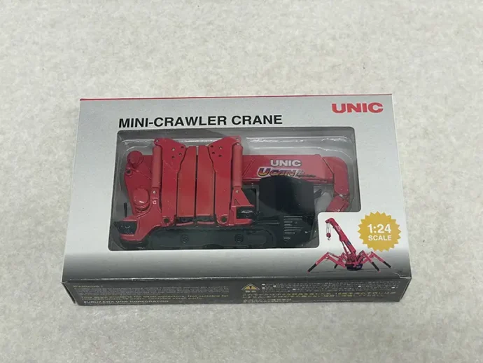 ユニック 1/24 ミニクローラークレーン パッケージ