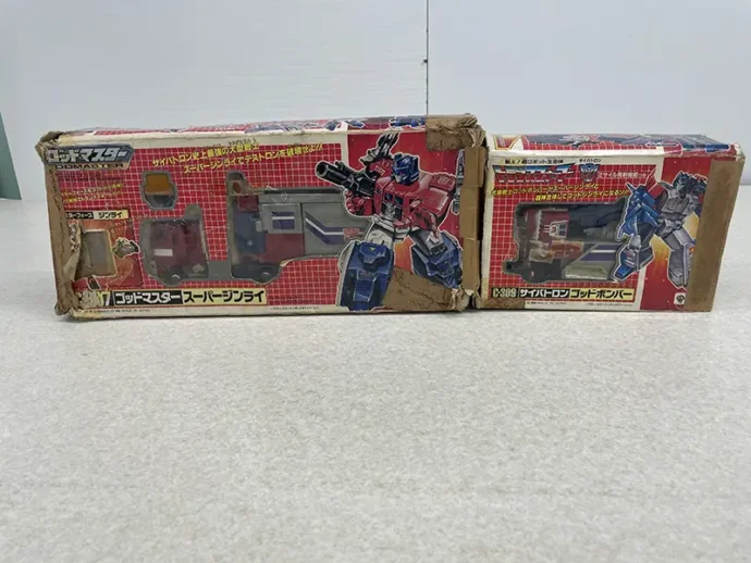 トランスフォーマー超神マスターフォース C-307 ゴッドマスター スーパージンライ/C-309 ゴッドボンバー パッケージ
