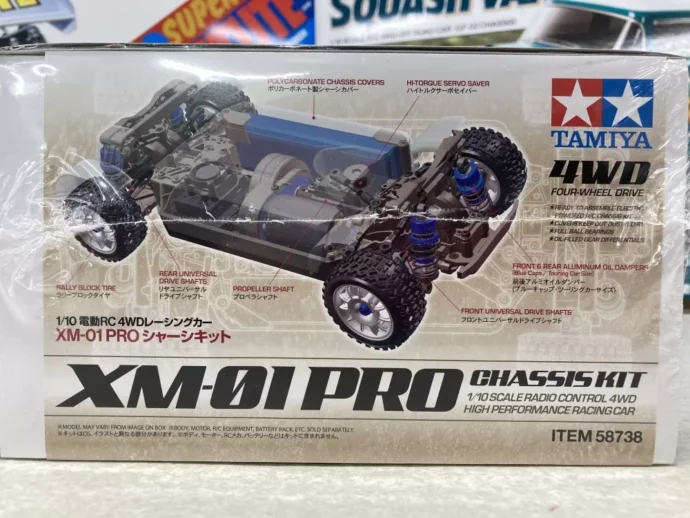 タミヤ 1/10RC XM-01 PRO シャーシキット