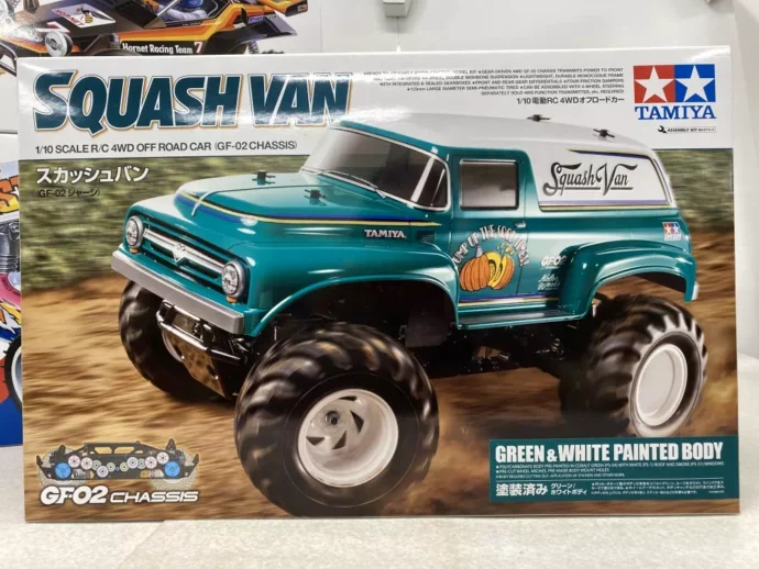 タミヤ 1/10RC スカッシュバン(GF-02シャーシ)