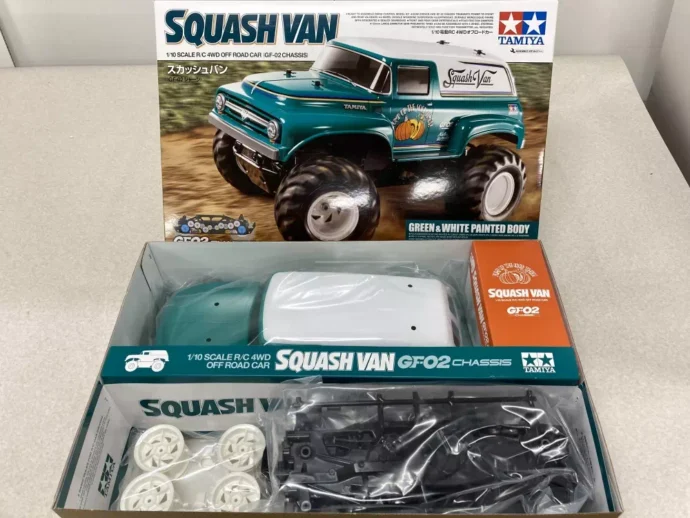 タミヤ 1/10RC スカッシュバン(GF-02シャーシ)