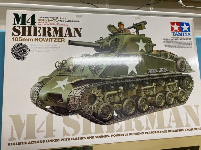 タミヤ RC戦車　M4シャーマン