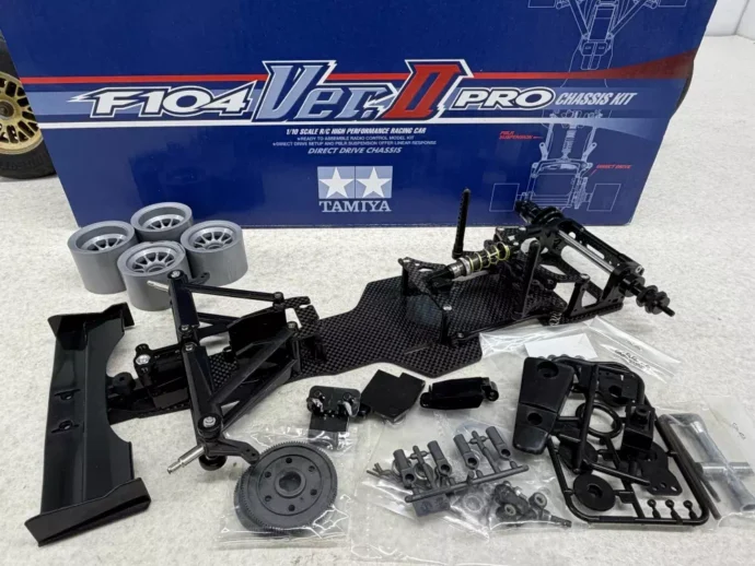 タミヤ F104 Ver.II PRO シャーシキット ブラックスペシャル