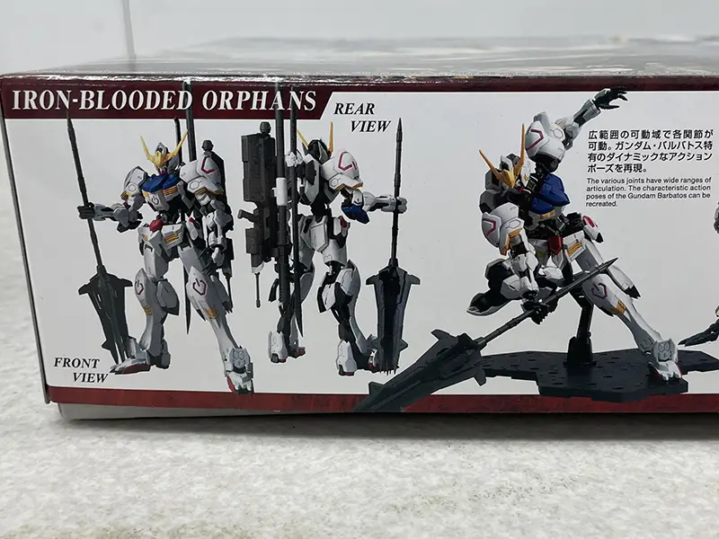 MG 1/100 ガンダム・バルバトス　パッケージ　側面２