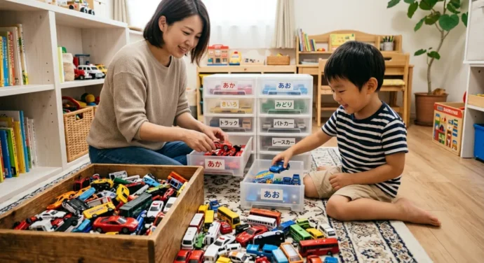 ミニカー 仕分け