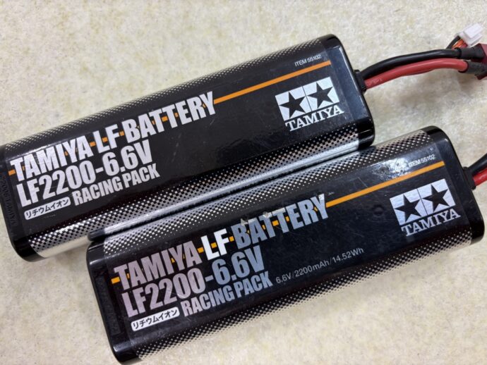 タミヤ リフェバッテリー