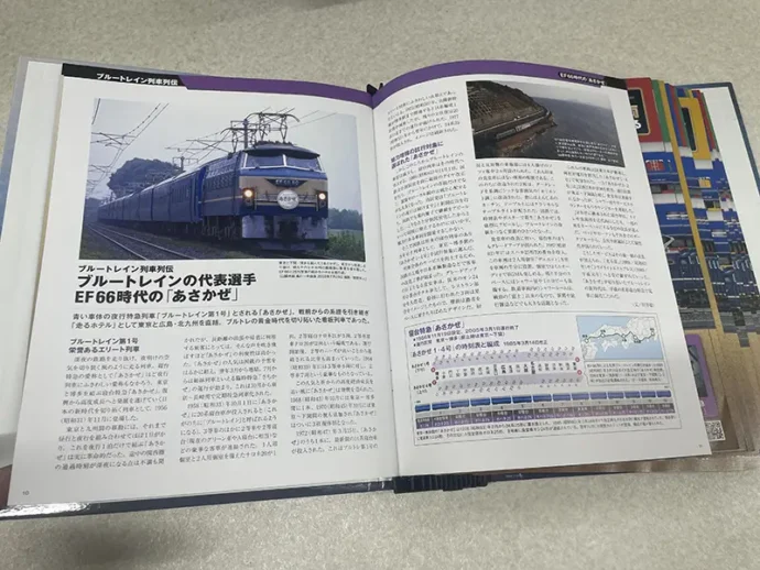 アシェット「ブルートレイン 3車両をつくる」あさかぜ記事２