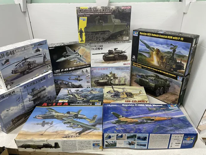 スケールモデル多数　トップ画像