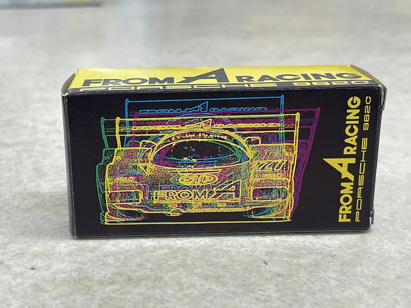 アイアイアド（II ADO)特注 トミカ FROM A RACING ポルシェ962C　パッケージ