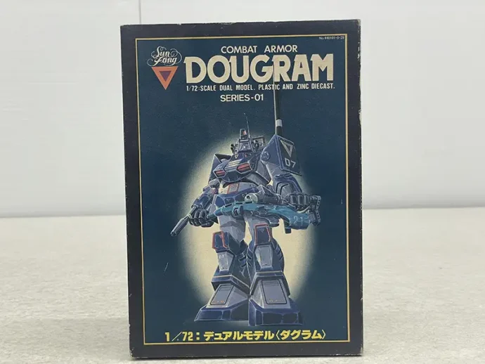 太陽の牙ダグラム デュアルモデル 1/72 ダグラム　パッケージ