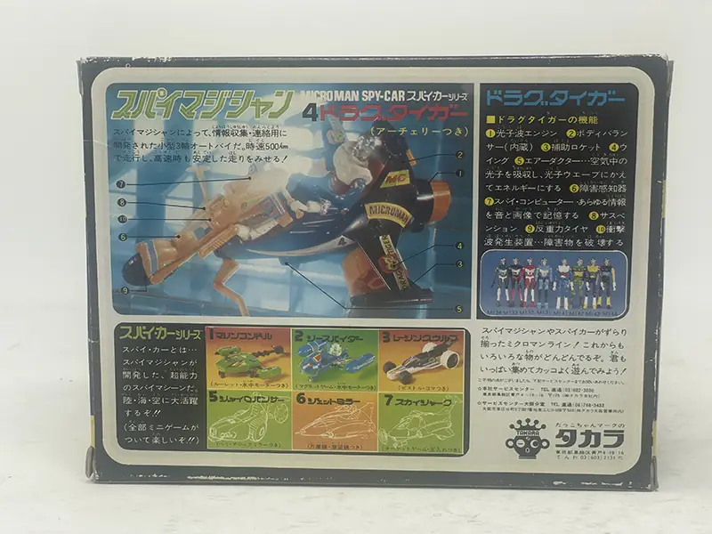 ドラグタイガーパッケージ裏面