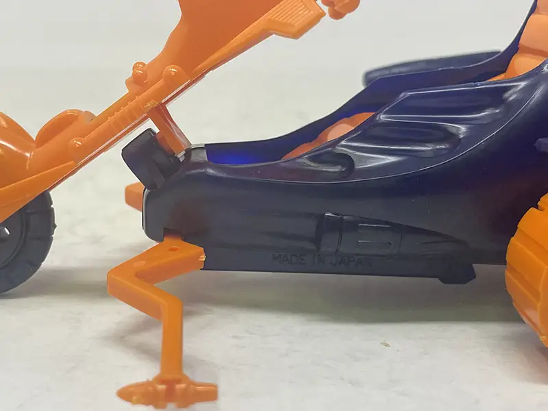 ミクロマン ドラグタイガー 前期型接続部