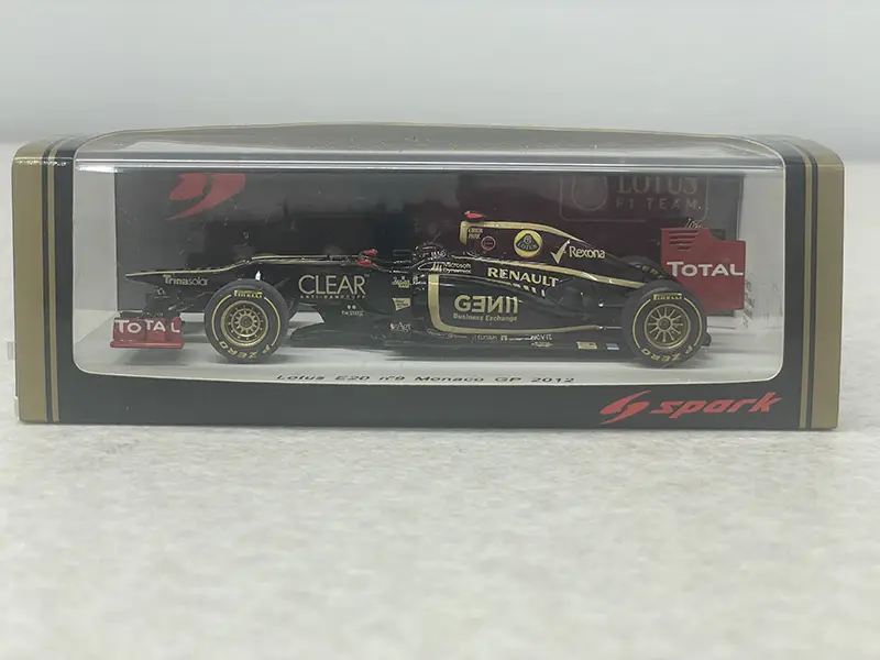 Spark 1/43 ロータスE20 No.9 モナコGP 2012　パッケージ　