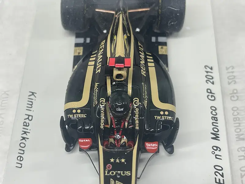 Spark 1/43 ロータスE20 No.9 モナコGP 2012　コックピット