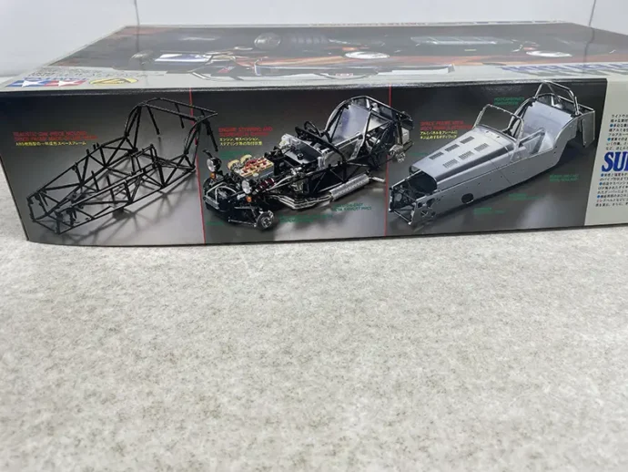 タミヤ 1/12 ケータハムスーパーセブンBDR　パッケージ側面