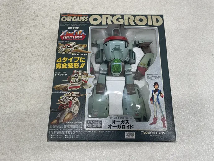 タカトクトイス 1/40 オーガス　パッケージ