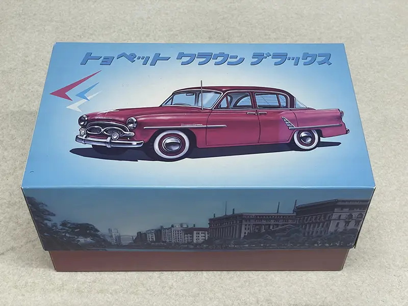 バンダイ 「創立60周年記念品トヨペットクラウンデラックス」パッケージ