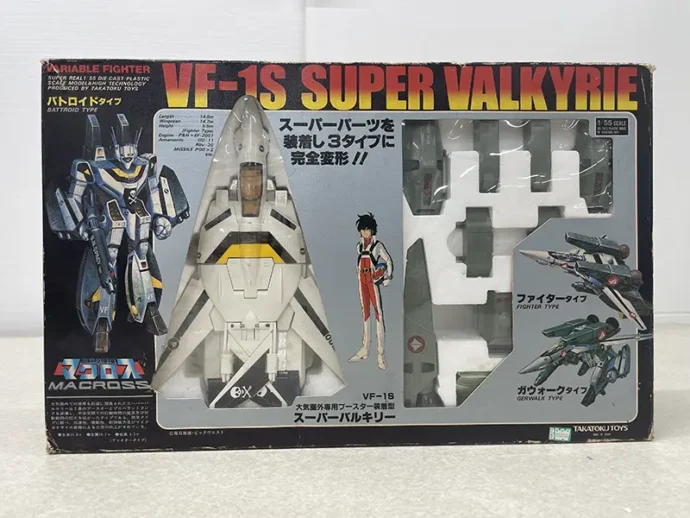 タカトクトイス『超時空要塞マクロス』VF-1Sスーパーバルキリー パッケージ