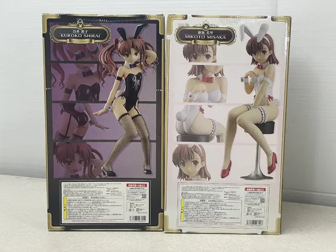 グッドスマイルカンパニー とある科学の超電磁砲 御坂美琴/白井黒子 バニー Ver. パッケージ裏面