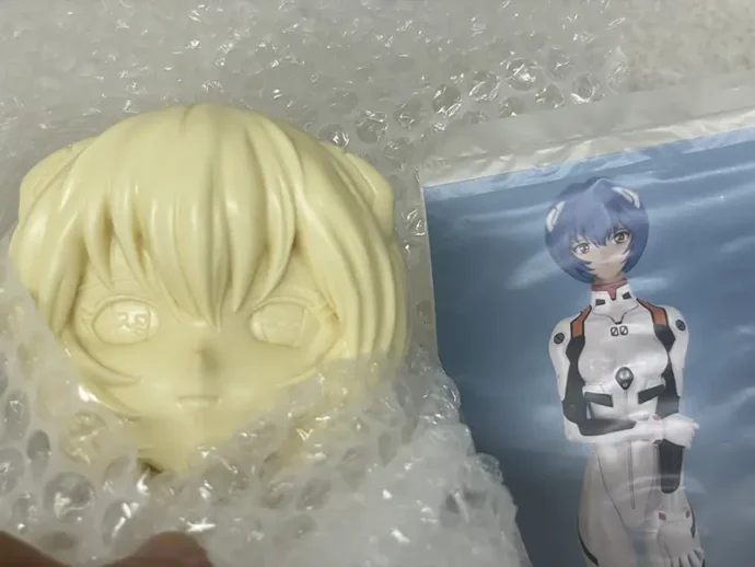 クルシマ製作所 新世紀エヴァンゲリオン 1/2.5 レジンキャストキット 綾波レイ 本体、見本写真