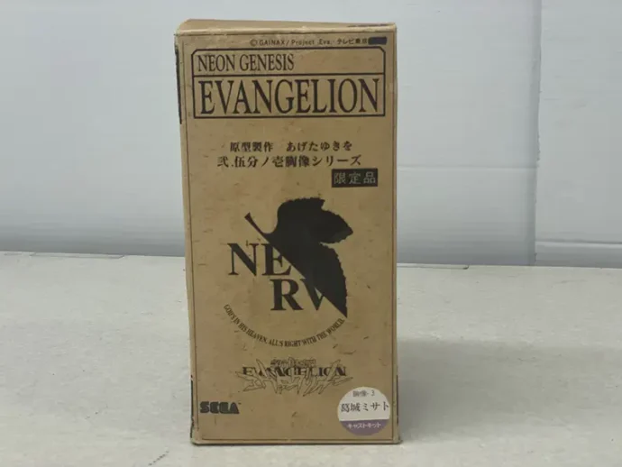 セガ/岸企画/クルシマ製作所 弐.伍分ノ壱胸像シリーズ限定品 胸像-3葛城ミサト パッケージ