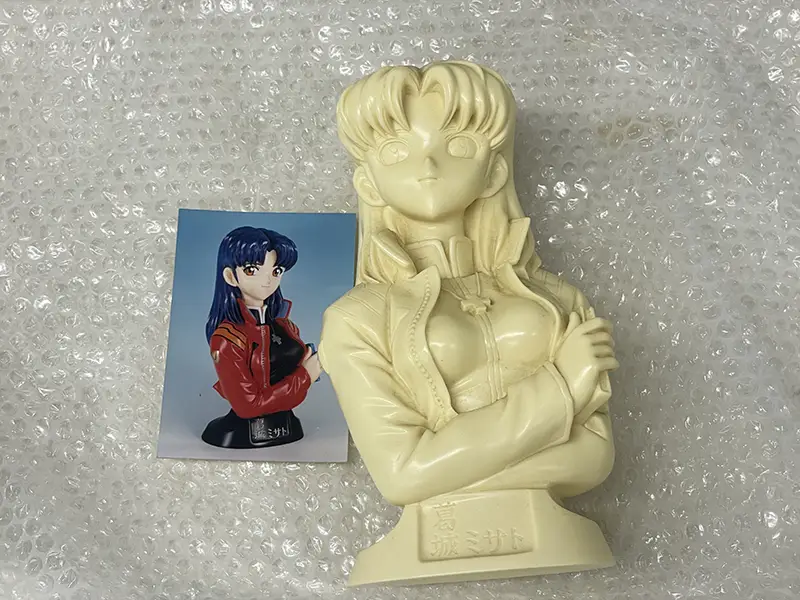 セガ/岸企画/クルシマ製作所 弐.伍分ノ壱胸像シリーズ限定品 胸像-3葛城ミサト 本体