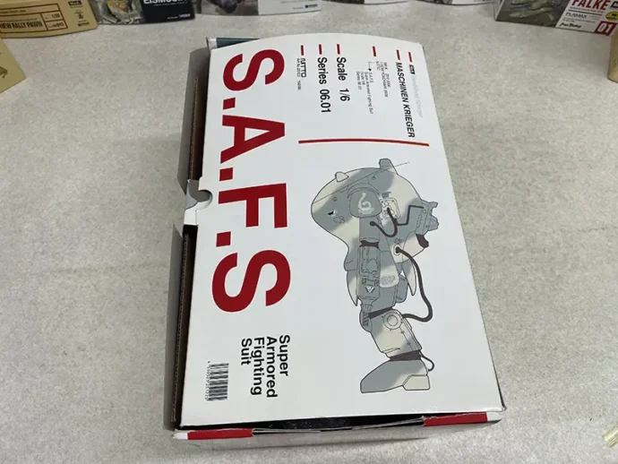 NITTO 1/6 S.A.F.S ソフビキット パッケージ