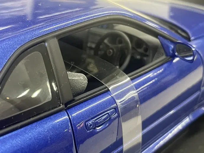 Autoart 1/18 R34 ニッサン スカイラインGTR 運転席