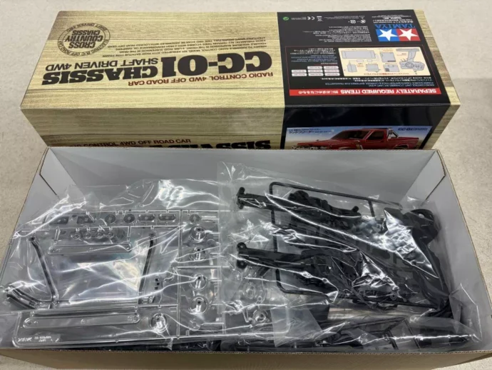 タミヤ 1/10 RC ランドフリーダー CC-01シャーシ