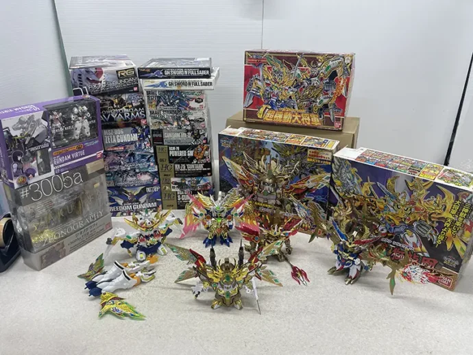 SDガンダムほかガンプラ トップ画像