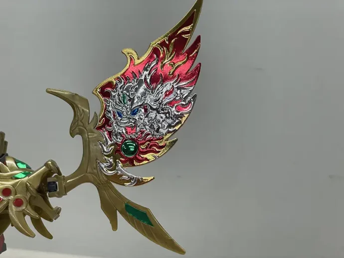 輝神大将軍獅龍凰 水晶輝羅鋼パーツ 左羽